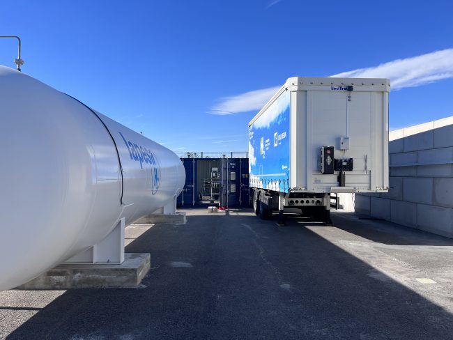 Depósito y estación móvil hidrógeno 2